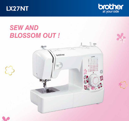 BROTHER LX27NT Portable Free Arm Sewing Machine